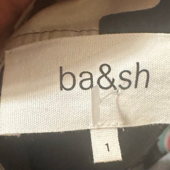 Ba&sh pulse printed mini dress black white - Picture 6 of 8